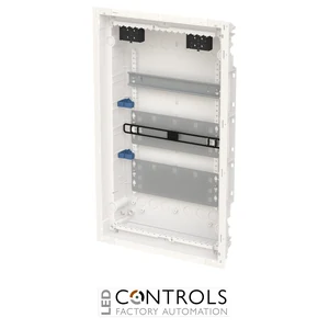 2CPX031395R9999 ABB UK636MB UK600 Flush-Mounted Multimedia Distribution Unit 3 Row 36 Modules Without Door IP30 RAL 9016 - image 2