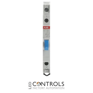 2CCA703155R0001 ABB E215-16-11G Pushbutton 1NO/1NC 16 A Blue