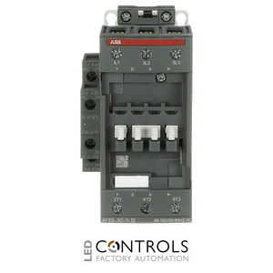 1SBL387001R1211 ABB AF65-30-11-12 - AF65 65A 3 Pole AF Series Contactor 1NO 1NC Auxiliary Contacts