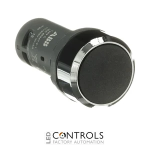 1SFA619100R3026 ABB CP1-30B-20 Black Momentary Compact Pushbutton 2NO - image 3