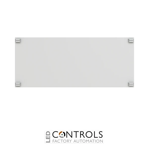 4TBA831801C0100 ABB 831801 ARIA Solid Modular Cover Plate Grey Plastic
