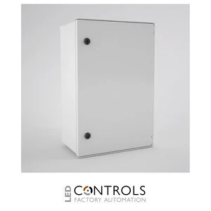 BRES-64-3L-DC Safybox GRP Electrical Enclosure IP66 3 position lock 600Hx400Wx230D