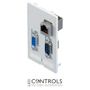 SZ2482.550 Rittal Interface flap modular interface inserts RJ 45 jack/jack Cat. 5e