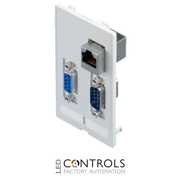 SZ2482.550 Rittal Interface flap modular interface inserts RJ 45 jack/jack Cat. 5e