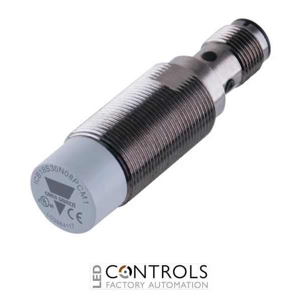icb18s30n08pom1 - prox sensor ind m18 plug 30mm