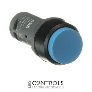 1SFA619102R1014 ABB CP3-10L-10 Compact Momentary Blue Extended Pushbutton 1NO - image 3