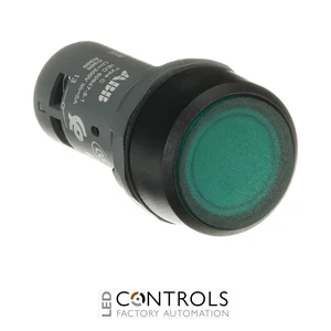 1SFA619101R1212 ABB CP2-12G-10 Illuminated Compact Pushbutton 110–130 V AC/DC 1NO - image 3
