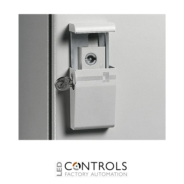 SZ2534.500 Rittal Semi-cylinder lock for compact enclosure matt nickel-plated
