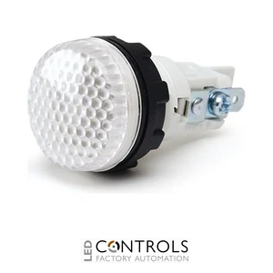 EMAS S224NB EMAS SIGNAL LAMP 22MM 220V TERMINAL AND SCREW WHITE