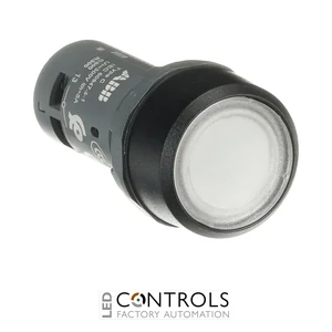 1SFA619100R1118 ABB CP1-11C-10 Compact Illuminated Pushbutton Clear 1NO 24 V AC/DC - image 3