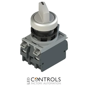 E2 AC-DXBC2258 Pizzato Complete unit with illuminated 4 positions selector, fixing adapter and contacts