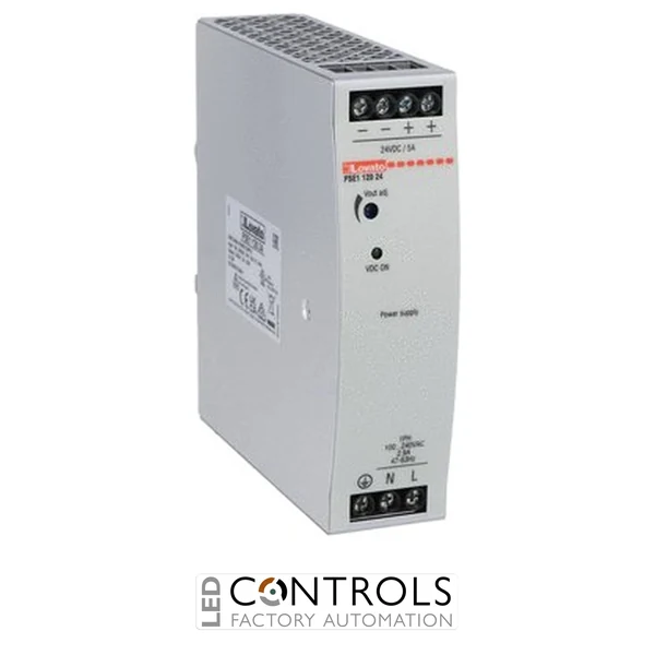 PSE112024 Lovato DIN 1PH POWER SUPPLY 120W 100-240VAC 24V