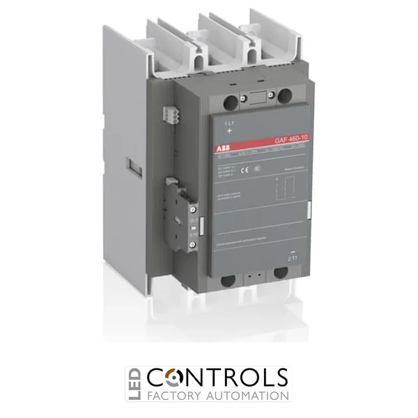 1SFL597025R6811 ABB GAF460-10-11-68 460A DC Switching Contactor, 3 Pole, 1NO 1NC Auxiliary Contacts, 24-60V AC/DC Coil