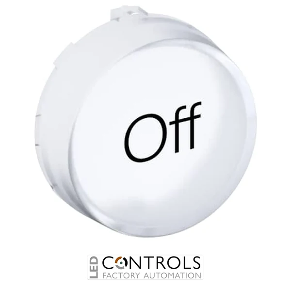 1SFA616903R1019 ABB KTC3-1019 White Off Text Cap for Pilot Lights