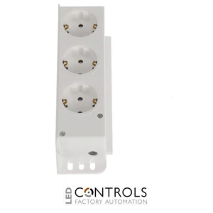 2CPX061211R9999 ABB ZE227 EURO Triple Socket - image 2