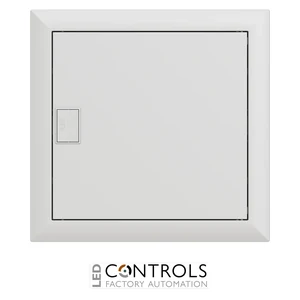 2CPX031379R9999 ABB UK612K UK600 12-Module Flush-Mounted Consumer Unit with Door and Terminals IP30 RAL 9016