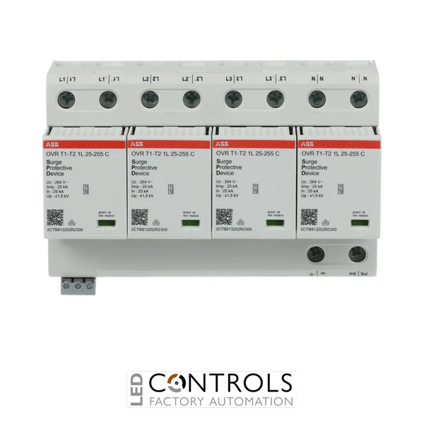 2CTB812101R2300 ABB OVR T1-T2 4L 100-255 P TS Surge Protective Device