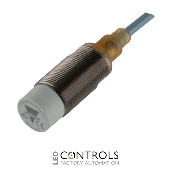 icb18s30n20po - prox sensor ind. m18 cab pnp no no-flush