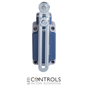 EMAS L52K13MEM123 EMAS L52 SERIES LIMIT SW. SNAP ACTION 1NC+1NO LONG METAL ROLLER - image 3
