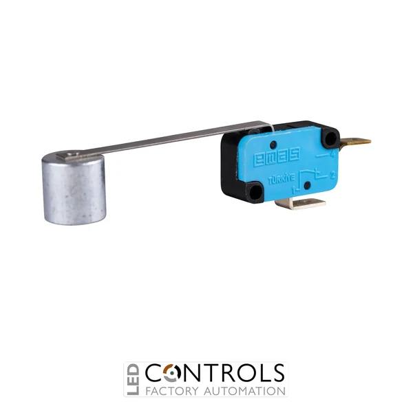 EMAS MK1KIM31A EMAS MICRO SWITCH - LONG HINGE LEVER METAL START - W WEIGHT