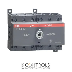 ABB ot80f3c 80 amp 3 pole change-over switch