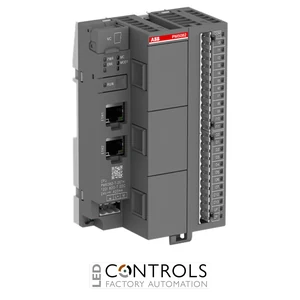 1SAP124600R0173 ABB PM5082-T-2ETH AC500,Prog.Log.Controller 8MB,12DI/8DO-T/2DC, 2xEthernet, 24VDC, 3x Option Slots