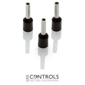 CEF1508F(1000) Partex FERRULE 1.5mm BLACK SINGLE (1000)