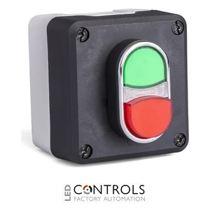 EMAS P1C304K21 EMAS P SERIES BLACK GREY PL. 1NC+1NO EXTENDED HEADED
