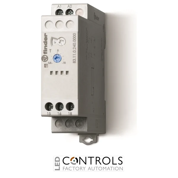 83.11.0.240.0000T Finder timer Ondelay (AI) DC 24/240V