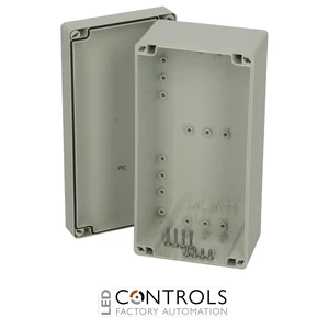 7083780 Fibox AB 122410 Enclosure, ABS Grey cover