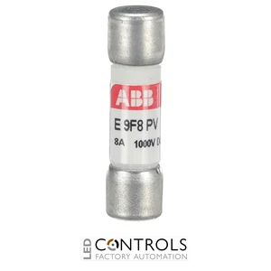 2CSM213526R1801 ABB E9F8PV E 9F8 PV Fuse 8A 1000V DC 10.3x38mm gPV