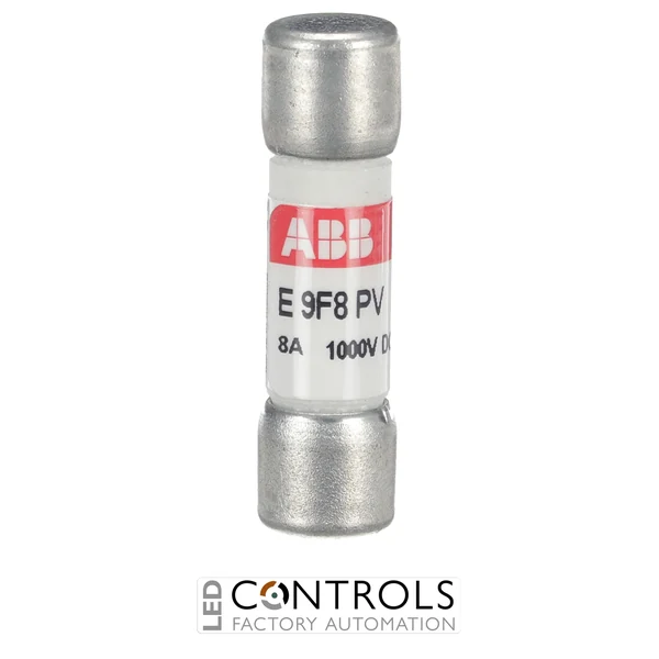 2CSM213526R1801 ABB E9F8PV E 9F8 PV Fuse 8A 1000V DC 10.3x38mm gPV