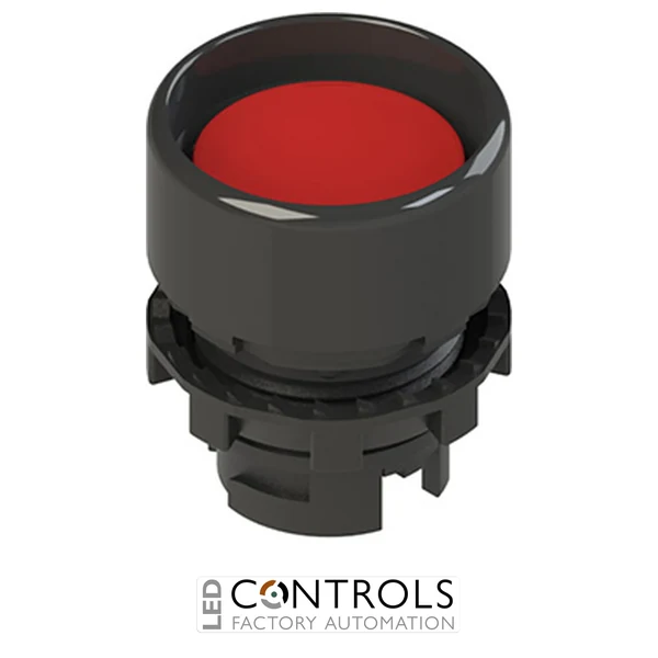 E2 4PL1P3210 Pizzato Illuminated red booted pushbutton