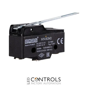 EMAS MN1KIM2 EMAS MN1 MINI SWITCH W METAL LONG LEVER 1CO
