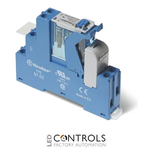 4C.02.8.012.0060SPA Finder 2 CO Contacts 12V AC Modular Interface Relay with Green LED + varistor Indication