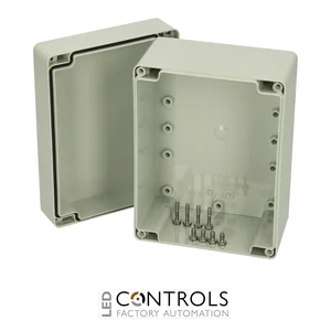 7032720 Fibox PC 121609 Enclosure, Polycarbonate Grey cover