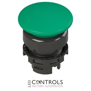 E2 1PU2F4410-T6 Pizzato Spring-return green mushroom pushbutton