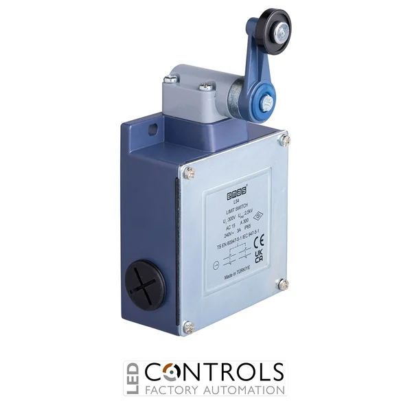 EMAS L54K16MEP121 EMAS L54 SERIES SNAP ACT(2NC+2NO) ROLLER ANG.DBL.DIC.PL