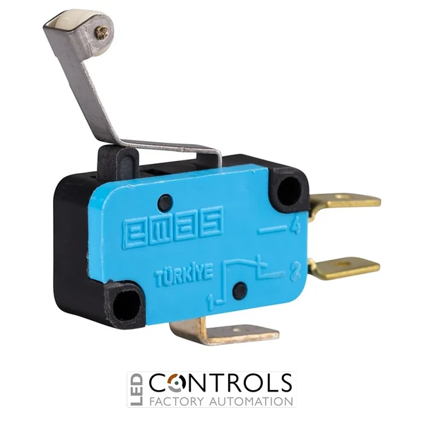 EMAS MK1MIP3 EMAS MICRO SWITCH-  HINGE LEVER PLASTIC ROLLER  130 1CO