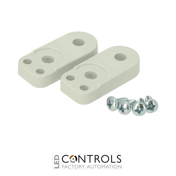 5510674 Fibox FP 10674 Wall fastening lug (2 pcs) incl. screws (MNX 300 requires 2 sets) Not for CM 30/25