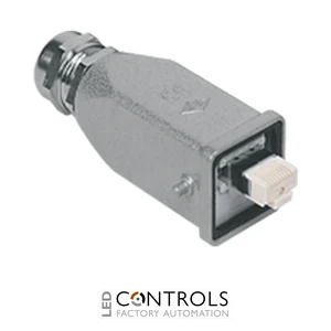 CJZA4/2I Ilme Bulkhead housing metal with Female insert Size 21.21