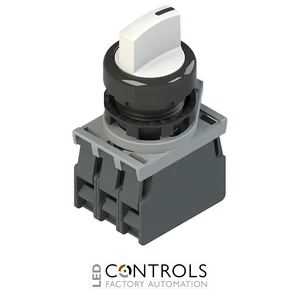 E2 AC-DXBC1806 Pizzato Complete unit with illuminated selector, fixing adapter and contacts