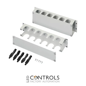 DK7158.100 Rittal Cable duct 482.6mm (19") 2 U Horizontal
