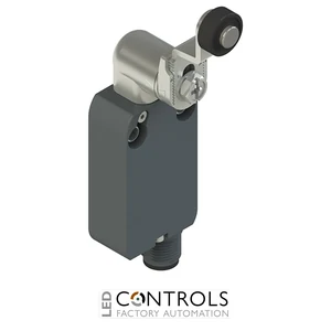 NF B112KD-SMK Pizzato Modular prewired switch with adjustable shaped metal revolving lever diam. 14 roller