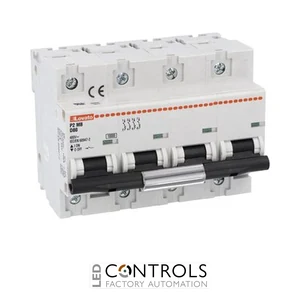 P2MB4PD080 - MINIAT. CIRCUIT BREAKER 4P CURVE D 80A