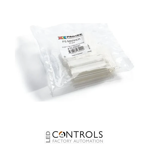 PS20-3T Partex Transparent holder, 52.5mm length / 20, pack 20