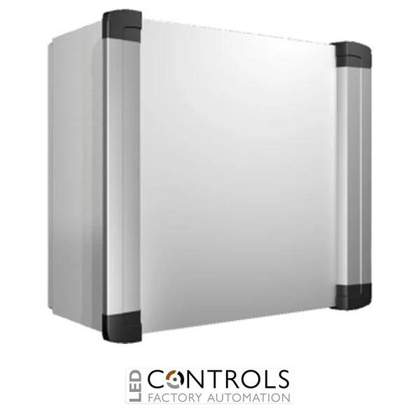 AX6320.350 AX Operating housing with handle strips with rear door, WHD: 380x380x210 mm