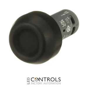 1SFA619105R1076 ABB CP6-10B-11 Black Heavy Duty Compact Pushbutton 1 NO + 1 NC - image 3