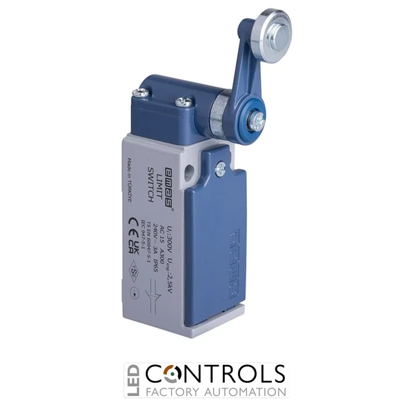 EMAS L51K13MEM121 EMAS L51 SERIES LIMIT SW. SNAP ACTION 1NC+1NO METAL ROLLER