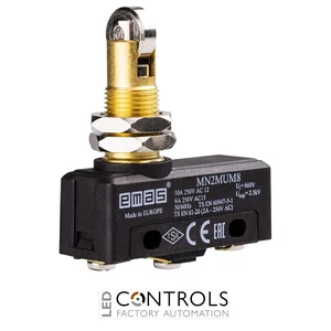 EMAS MN2MUM8 EMAS MN2 MINI SWITCH W APEAK ROLLER PLUNGER 1CO